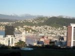 The snowline continues on, behind Mt Victoria
